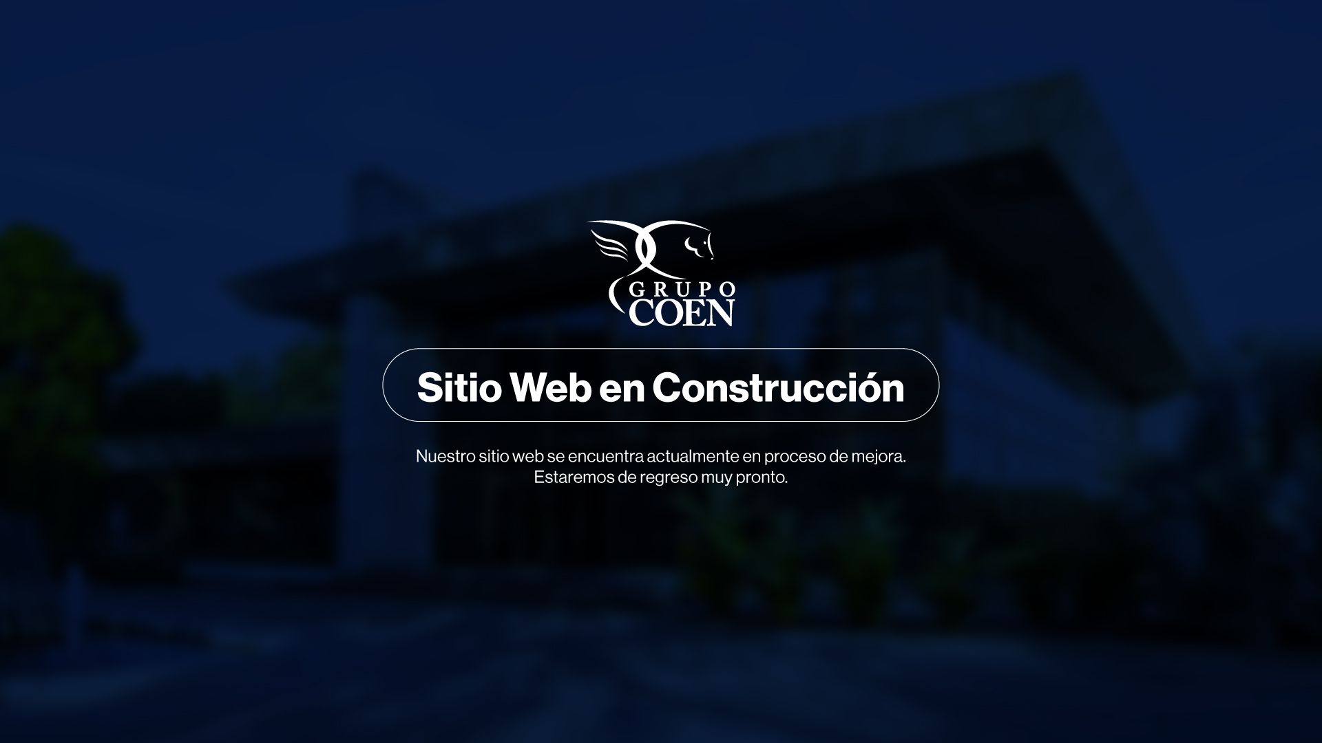 Sitio en construccin